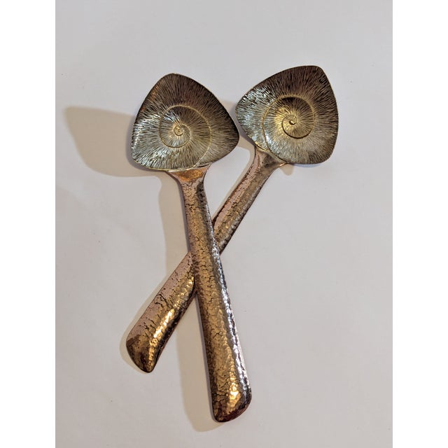 Emilia Castillo 1980s Copper Plated Emilia Castillo Serving Bowl Set- 3 Pieces For Sale - Image 4 of 10