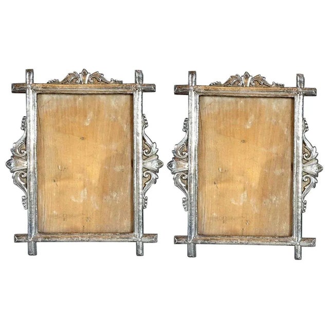 19th Century Indo-Portuguese Silver Frames - A Pair For Sale In Denver - Image 6 of 6