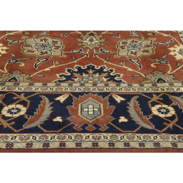 Late 20th Century Vintage Persian Mahal Rug, 06'06 X 09'09 For Sale - Image 5 of 6