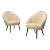 Ejvid Johansson, Danish Mid-Century Modern, Lounge Chairs, Shearling, 1950s For Sale