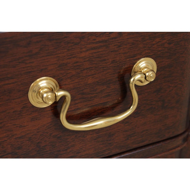 Stickley Colonial Williamsburg Mahogany Block Front Chest For Sale - Image 12 of 18