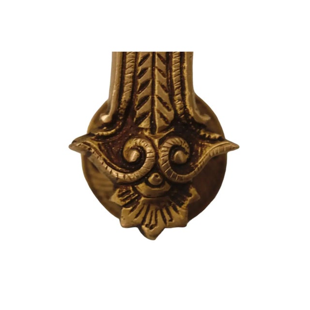 Brass Bar Handles - A Pair For Sale - Image 4 of 4
