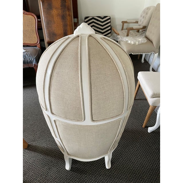 Louis XV French Child-Size Canopy Throne Chair For Sale In Philadelphia - Image 6 of 10