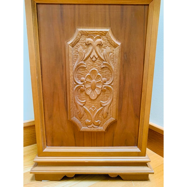 Vintage 1970s German Grandfather Clock For Sale - Image 10 of 15