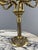Gold 20th Century Louis XVI Five-Light Gilt Bronze Candelabra, Set of 2 For Sale - Image 8 of 13