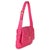 Yves Saint Laurent Pink Diamond Quilted Lambskin Le 5 a 7 Shoulder Flap Bag For Sale - Image 4 of 9