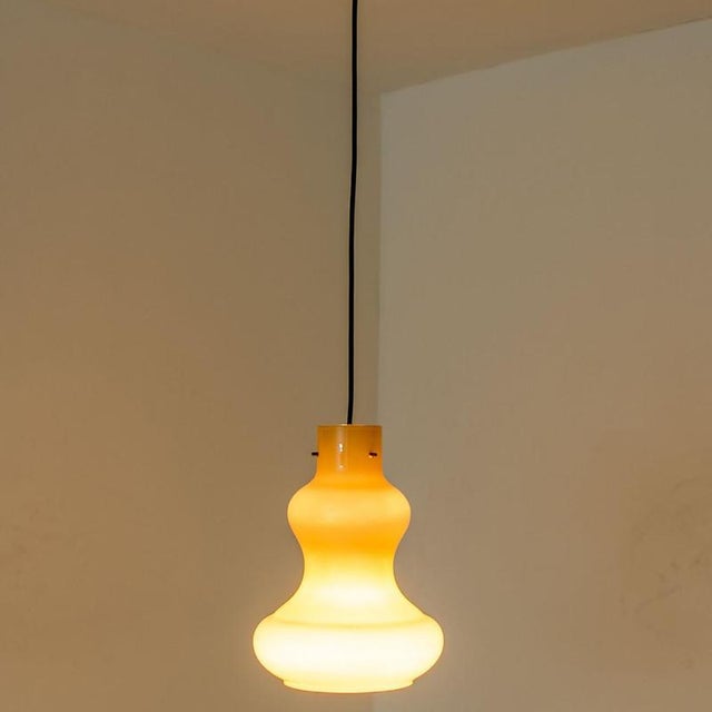 Murano Glass Pendant Light by Massimo Vignelli for Venini, 1960 For Sale - Image 14 of 18