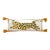 Contemporary Leopard Wool Hooked Boho Lumbar Throw Pillow For Sale