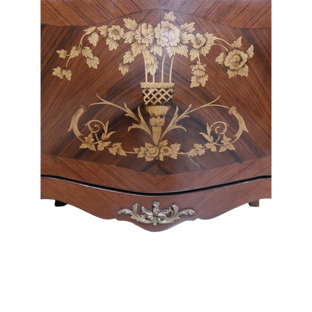 Louis XV Display Case with Bronze Details, 1930s For Sale - Image 4 of 5