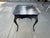 1980s 1980s Attributed to Michael Taylor Black Pavillion Side Table For Sale - Image 5 of 17