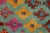 Eclectic Balochi Blue/Red Wool Rug - 3'4''x5'1'' For Sale In New York - Image 6 of 11