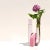 Cochlea Pink-Pink Vase by Coki Barbieri For Sale - Image 4 of 6