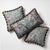Chinoiserie Gucci Gg Logo Tree of Life Tian Chinoiserie Vintage Silk Scarf Pillow For Sale - Image 3 of 3