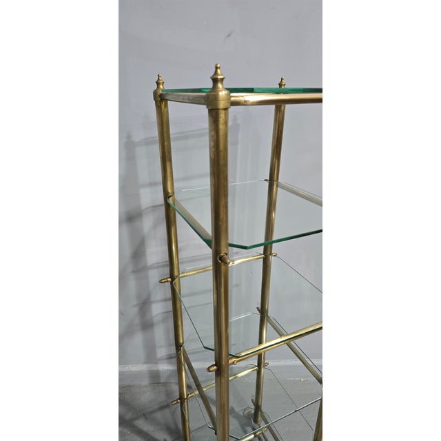 1900 - 1909 Brass Shop Display Stand from Harris and Sheldon Ltd., 1900 For Sale - Image 5 of 13