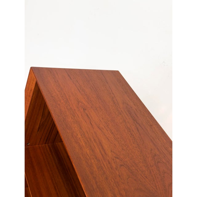 Wood Vintage Danish Teak Bookcase from Chr. Linneberg Møbelfabrik, 1960s For Sale - Image 7 of 18
