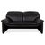 Atlanta 2-Seater Sofa in Black Leather from Laauser For Sale - Image 14 of 14