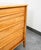 Brown 1960s Mid Century Danish Modern Chest Drawers Dresser Solid Wood Blonde 3 Drawers For Sale - Image 8 of 11