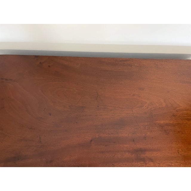 Early 19th Century mahogany bowfront chest of drawers, two short over three long drawers with the original turned wooden...