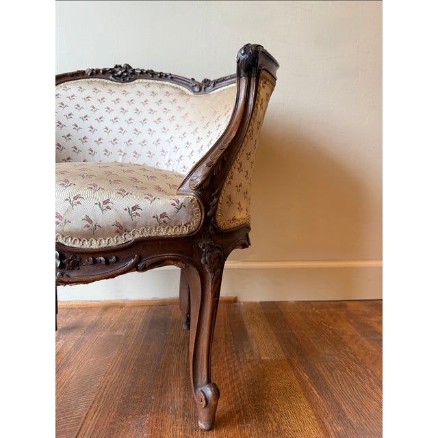 Wood 1890 French Louis XV Bergere Chairs For Sale - Image 7 of 9