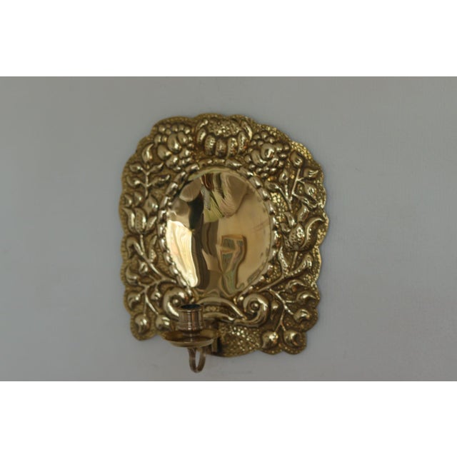 Mid-Century Modern Swedish Brass Sconces, Set of 2 For Sale - Image 15 of 18
