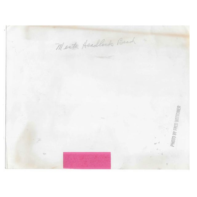 Coastal 1960s Headlands Beach State Park Ohio Photograph by Fred Bottomer For Sale - Image 3 of 3