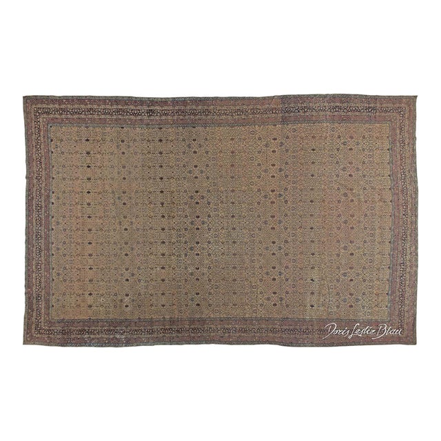 Antique Turkish Sivas Rug  A Masterpiece of Ottoman Elegance For Sale