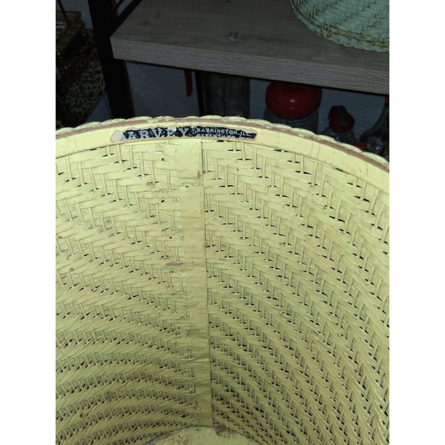 Harvey & Co. 1950s Set of 2, Harvey Waste Baskets For Sale - Image 4 of 4