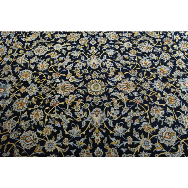 Kashan Cork Rug in Fine Cork Wool For Sale - Image 6 of 13