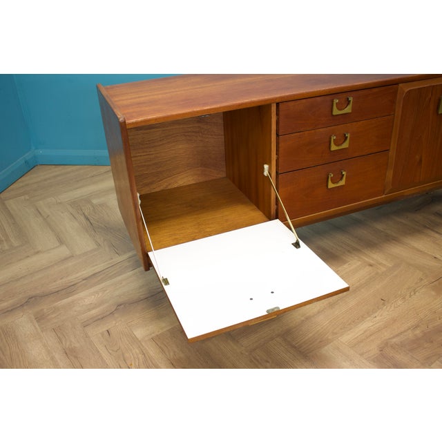 Teak Sideboard from Nathan, 1970s For Sale - Image 9 of 12