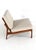 Brown Off White Nimtofte Armchair from Komfort For Sale - Image 8 of 15