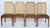 Dillingham Manufacturing Company Mid Century Modern Cane Back Dining Chairs in the Style of Milo Baughman for Dillingham Seat of 4 For Sale - Image 4 of 12