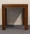 Late 20th Century Altavista Lane Walnut Rustic Mediterranean Style 22x28" Accent End Table W. Banded Top For Sale - Image 5 of 8