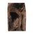 Organic Modern Petrified Wood Stool Accent Table For Sale - Image 4 of 8