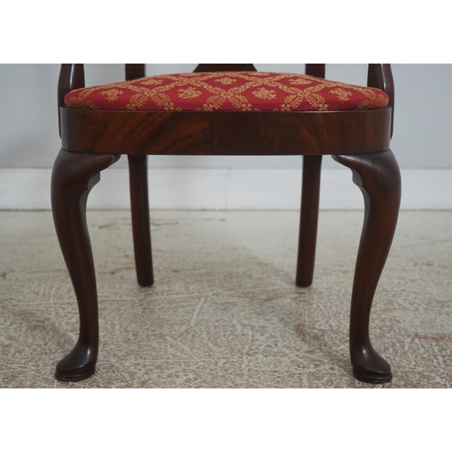 Set of 8 Hickory Chair Co Mahogany Dining Room Chairs For Sale - Image 10 of 18
