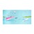 Scott Woodard "Regatta of Sorts" Pastel Blue and Pink Abstract Contemporary Landscape Painting, 2022 For Sale - Image 4 of 11