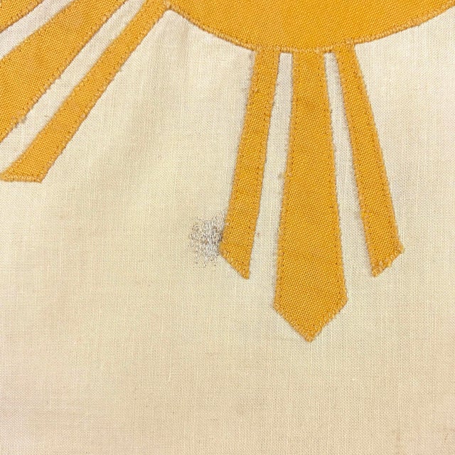 Vintage Cotton Sewn Flag of the Philippines For Sale - Image 4 of 6