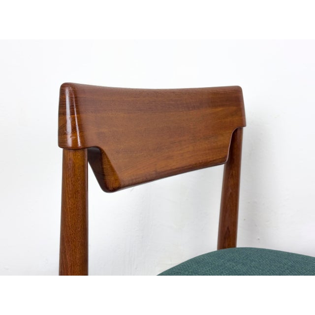 Green Teak Dining Chairs from Glostrup Møbelfabrik, 1960s, Set of 6 For Sale - Image 8 of 17