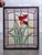 Art Nouveau Stained Glass Panel, 1910 For Sale - Image 9 of 10