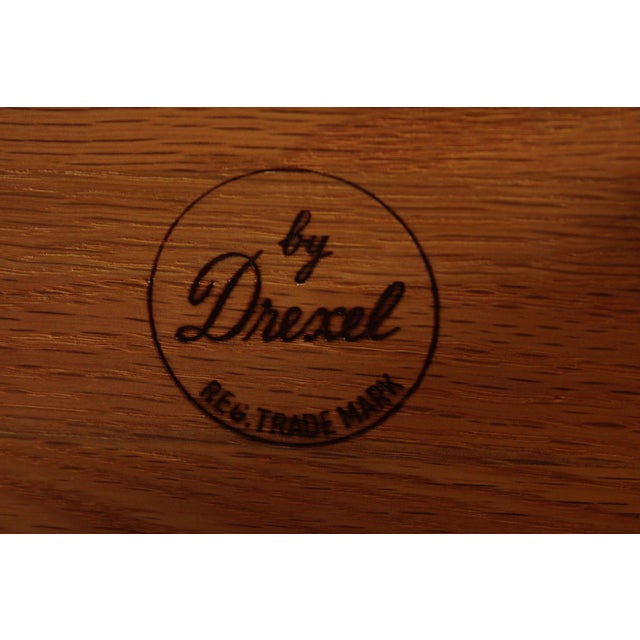 Drexel Wallace Nutting Collection Chippendale Style Mahogany Tall Chest For Sale In Philadelphia - Image 6 of 12