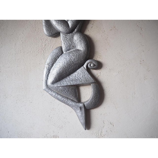 Mid-Century Tin Wall Decoration, Europe, 1970s For Sale - Image 9 of 15