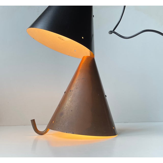 1950s Svend Aage Holm-Sørensen Double Pendant Lamp for Lyfa, 1950s For Sale - Image 5 of 10