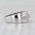 0.47ctw Diamond Band 14k White Gold Size 7 Wedding Anniversary Ring, Size 7 For Sale In Greensboro - Image 6 of 9