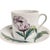 Taste Setter Collection Botanical Poppy Demitasse Cups & Saucers — Set of 4, Garden-Inspired Floral Porcelain For Sale - Image 4 of 9
