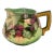 Vintage Early 19th Century Limoges Blackberry Motif Hand Painted Porcelain Cider Pitcher For Sale