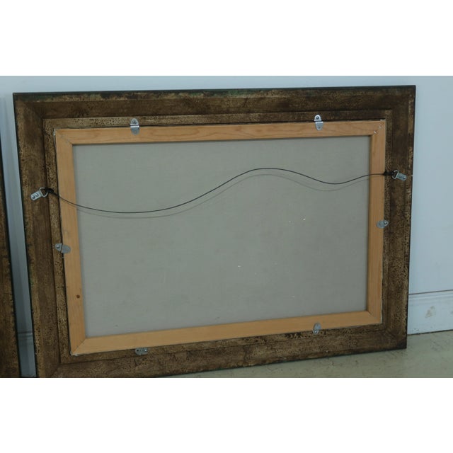 Framed Floral Oil Paintings on Canvas ~ W.Adam - a Pair For Sale - Image 10 of 11