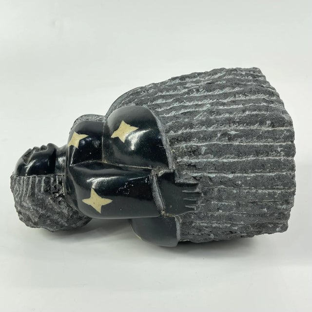 Early 20th Century Shona Stone Woman Sculpture In The Style of Colleen For Sale In Denver - Image 6 of 9
