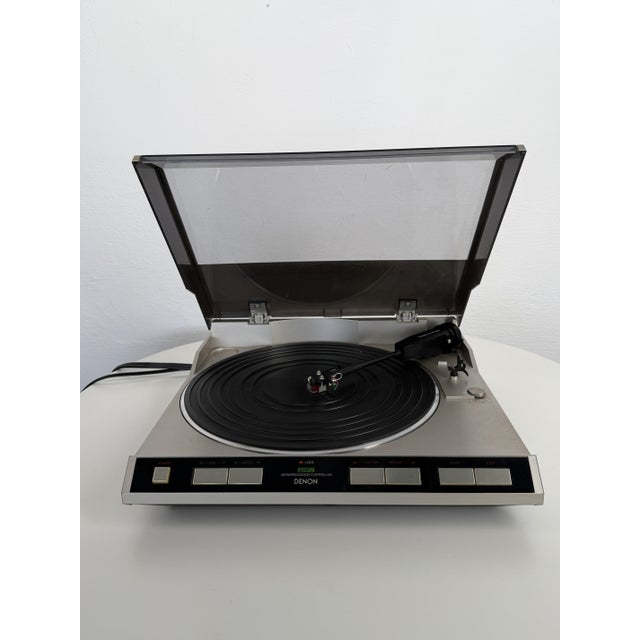 Denon DP-15F Dynamic Servo Tracer Turntable, Japan, 1980s For Sale - Image 10 of 11