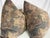 Transitional King Cotton "Aubusson" in Cameo Mohair Velvet 22" Pillows-a Pair For Sale - Image 3 of 3