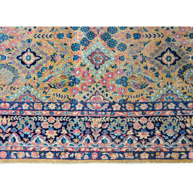 Early 20th Century Vintage Sarouk Rug For Sale In Chicago - Image 6 of 12