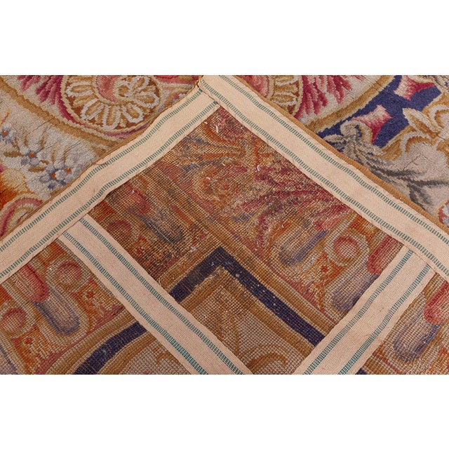 This exquisite 19th-century French Savonnerie rug is a superb example of the opulence and artistry synonymous with the...